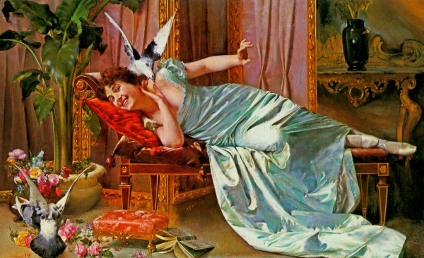 The Interruption by Vittorio Reggianini